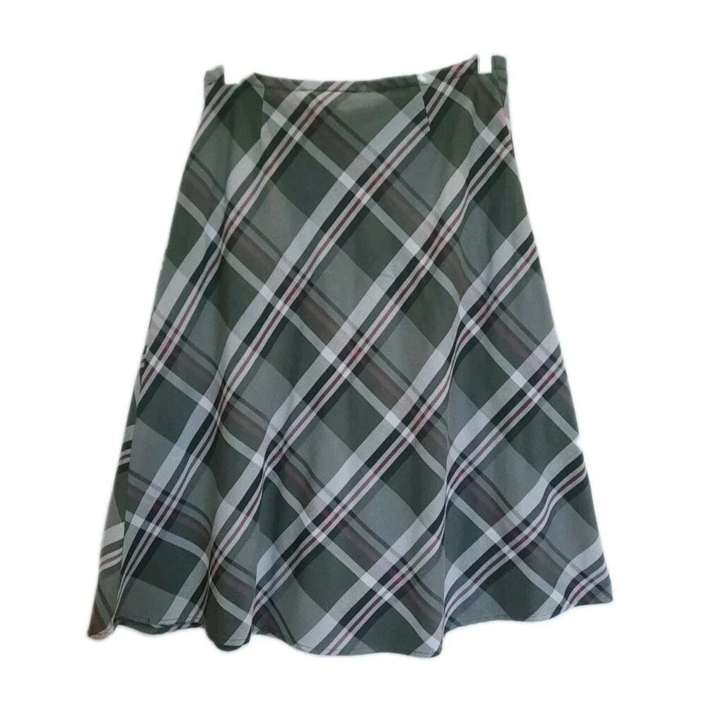 croft & barrow plaid line